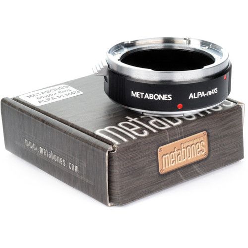  Metabones Alpa Lens to Micro Four Thirds Camera Lens Adapter (Black)