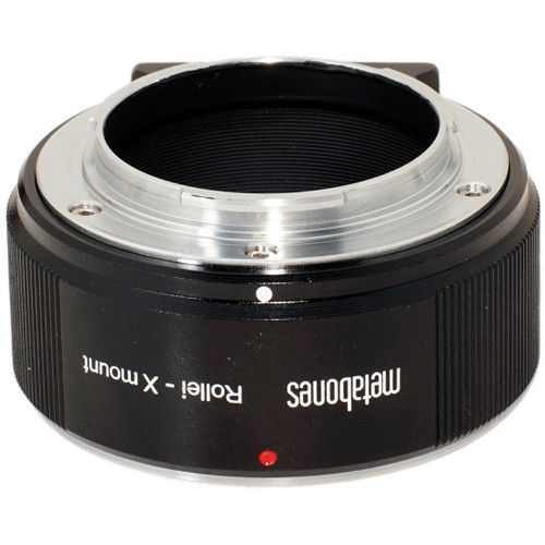  Metabones Rollie QBM Mount Lens to Fujifilm X-Mount Camera Lens Mount Adapter (Black Matte)