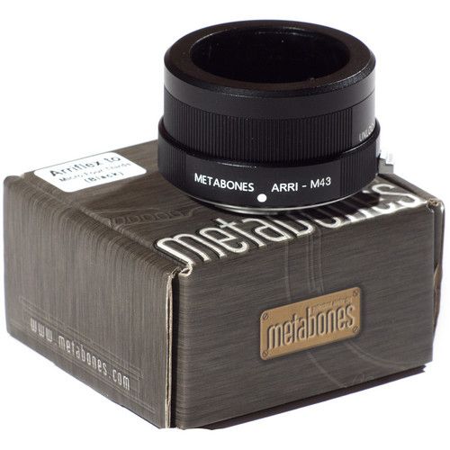  Metabones Arriflex Standard Lens to Micro Four Thirds Camera Lens Adapter (Black)