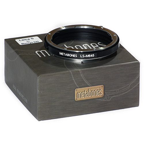  Metabones Mamiya 645 Lens to Leica S Camera Lens Mount Adapter
