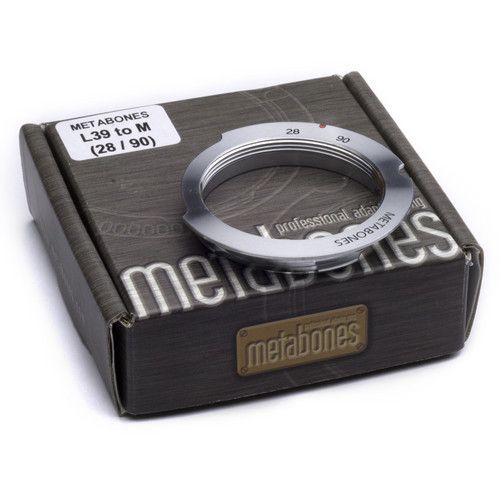  Metabones L39 Mount 28-90mm Lens to Leica M Camera 6-Bit Lens Mount Adapter