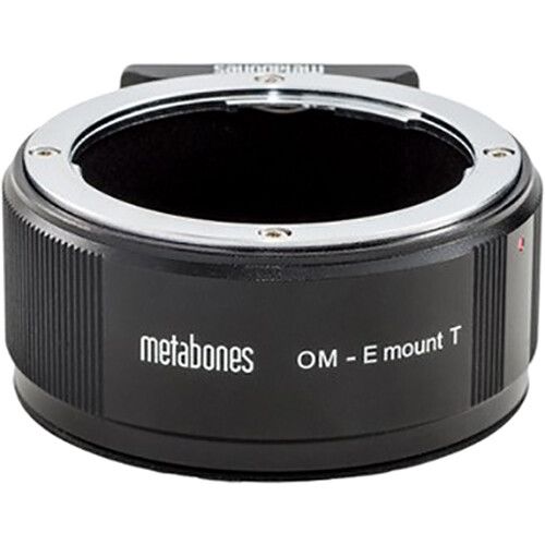  Metabones Olympus OM Lens to Sony E-Mount Camera T Adapter (Matte Black)