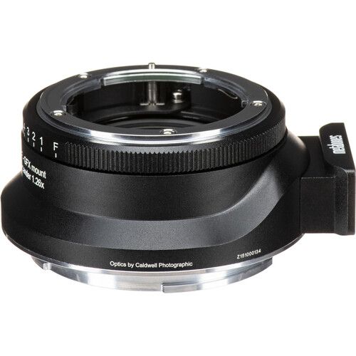  Metabones 1.26x Expander for Nikon F-Mount, G-Type Lens to FUJIFILM G-Mount GFX Camera