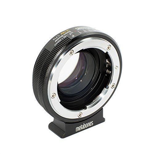  Metabones MB_SPNFG-M43-BM3 Nikon G to Micro Four Thirds Speed Booster 0.71x Black Lens