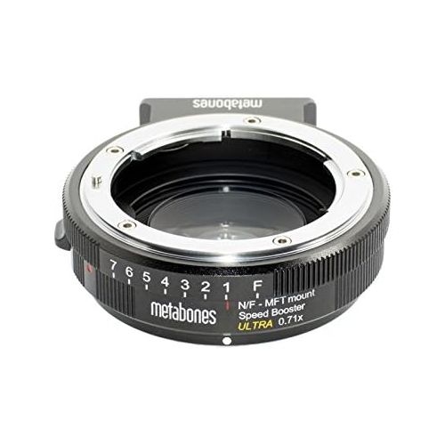  Metabones MB_SPNFG-M43-BM3 Nikon G to Micro Four Thirds Speed Booster 0.71x Black Lens