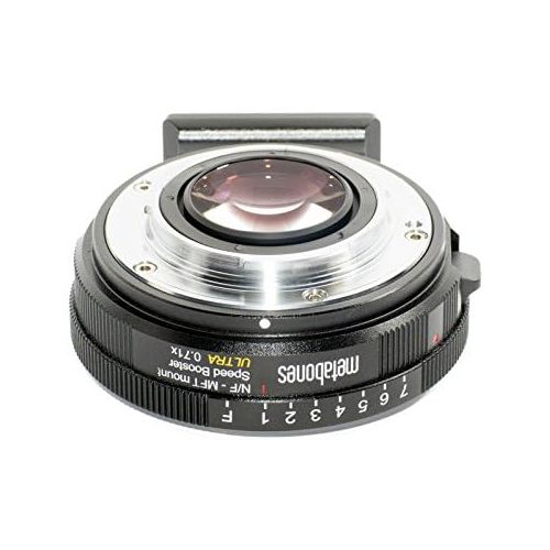  Metabones MB_SPNFG-M43-BM3 Nikon G to Micro Four Thirds Speed Booster 0.71x Black Lens