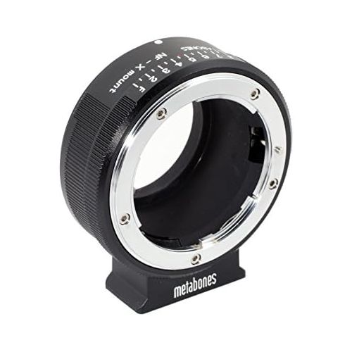  Metabones Nikon G Lens to Fujifilm X-Mount Camera Lens Mount Adapter, Matte Black