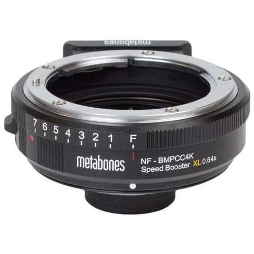  Metabones Nikon G to BMPCC4K Speed Booster XL 0.64x (Matte Black)