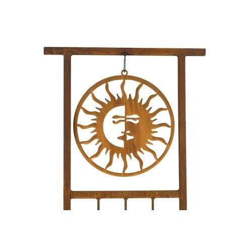  Metalartfever Brilliant Rays of the Sun with Moon...Garden Trellis Plant Trellis Japanese Courtyard