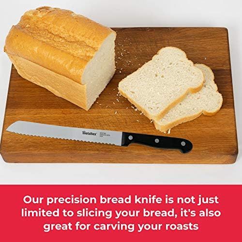  [아마존베스트]Metaltex Professional Bread Knife 32.5cm Stainless Steel