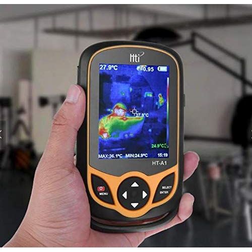  MeterTo HT-A1 3.5 Colour Display Thermal Imaging Camera with Resolution 220160 Temperature -20℃ to 300℃ (-4°F to 572°F)