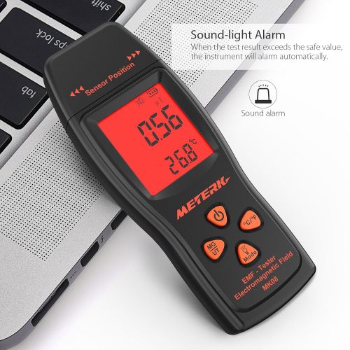  [아마존 핫딜] [아마존핫딜]Meterk EMF Meter Electromagnetic Field Radiation Detector Handheld Mini Digital LCD EMF Detector Dosimeter Tester Counter