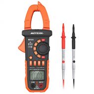 [아마존 핫딜]  [아마존핫딜]Clamp Meter Meterk Stromzange 4000 Counts Beruehrungsloser Multimeter Auto Range AC/DC Spannung Strom Widerstand Kapazitanz Frequenz Diode Hz Test mit Hinterbeleuchtung LCD-Bildschi