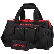 [아마존 핫딜] [아마존핫딜] Werkzeugtasche & Werkzeugbeutel, Meterk Transporttasche, Robuster 600D Polyestergewebe und Kratzfestes PU-Lederfutter, (40 x 25 x 22cm, komfortabler stabiler Griff und Verstellbare