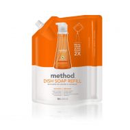 Method Dish Soap Refill, Clementine, 36 Ounce (6 Count)