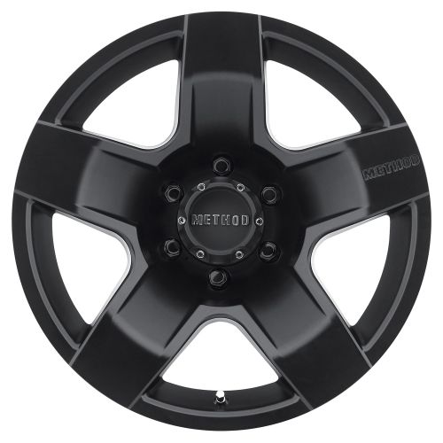  Method Race Wheels Fat Five Matte Black Wheel with Matte Clear Coat (17x8.5/6x5.5) 0 mm offset
