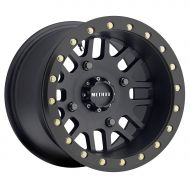 Method Race Wheels MR406 Matte Black Wheel with Grade 8 Beadlock Bolts (14x8/4x156mm) -2 mm offset