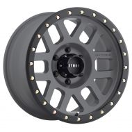 Method Race Wheels Grid Matte Black Wheel with Zinc Plated Accent Bolts (17x8.5/5x5.5, 0mm offset) 0 mm offset