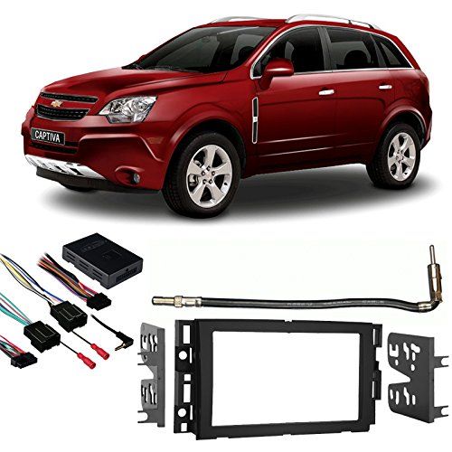  Harmony Audio Fits Chevy Captiva Sport 2012 Double DIN Harness Radio Install Dash Kit