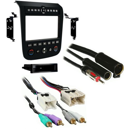  Metra 99-7612B SingleDouble DIN Stereo Installation Dash Kit for 2003-2007 Nissan Murano with Antenna Adapter & Wiring Harness(with Bose )