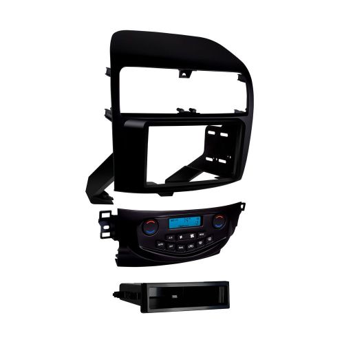  Metra 99-7809B DoubleSingle DIN Dash Kit for 2004 - 2008 Acura TSX without Navigation (Matte Black)