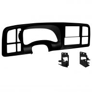 Metra DP-3002B Double DIN Dash Kit for 1999 - 2002 GM Full-Size TrucksSUVs (Matte Black)