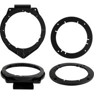 Bestbuy Metra - Speaker Adapter Plates for Most 2005 and Later GM Vehicles (2-Pack) - Black