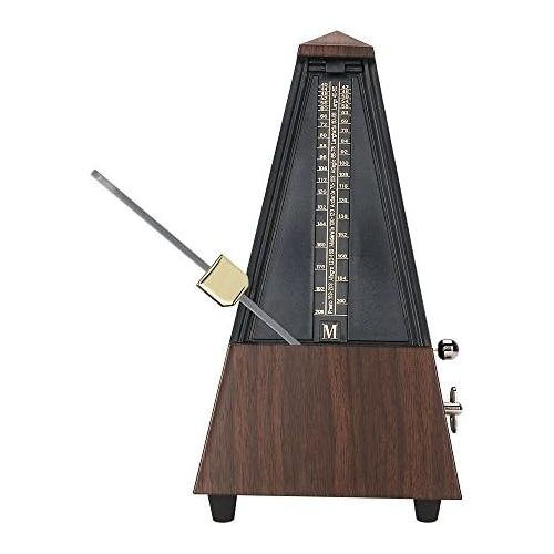  Professional Piano Mechanical Metronome, Plastic Brown