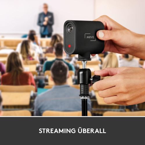  [아마존베스트]Mevo Start Live Event Camera Wireless Streaming in Full HD 1080p with Three MEMS Microphones in Array Formation