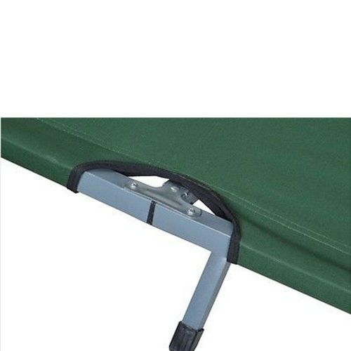  Mewinshop mewinshop Outdoor Camping Decorations Accessories and Decor Items Portable Folding Cot Camping Military Hiking Medical Guest Bed Sleeping Green