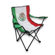 Mexican Flag Nylon Folding Camp Chair Mexico