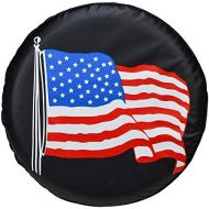 Mextrani Spare Tire Cover 14 15 16 17 inch Wheel Tire Cover for RV Camper Travel Trailer RAV4 Car Truck Tire