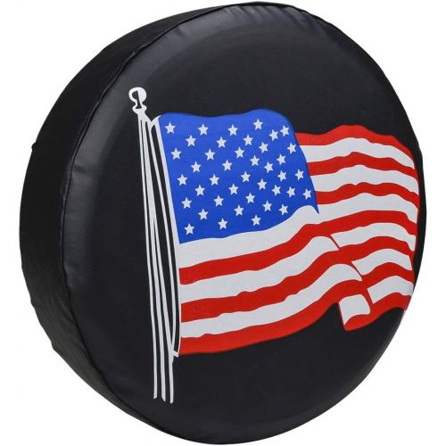  Mextrani Spare Tire Cover 14 15 16 17 inch Wheel Tire Cover for RV Camper Travel Trailer RAV4 Car Truck Tire