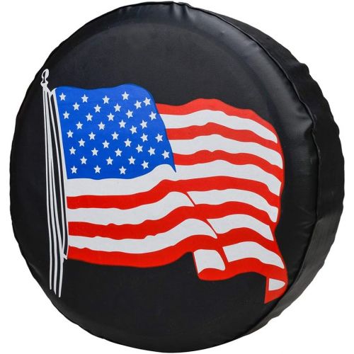  Mextrani Spare Tire Cover 14 15 16 17 inch Wheel Tire Cover for RV Camper Travel Trailer RAV4 Car Truck Tire