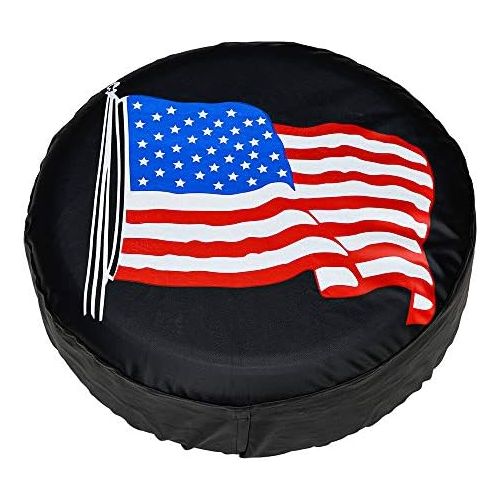  Mextrani Spare Tire Cover 14 15 16 17 inch Wheel Tire Cover for RV Camper Travel Trailer RAV4 Car Truck Tire