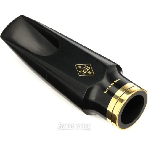  Meyer AMR-C-NY-8M Bros Connoisseur New York Hard Rubber Mouthpiece - 8M Demo