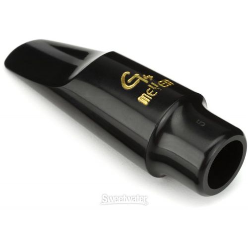  Meyer AMR-G5MM G Series Hard Rubber Alto Saxophone Mouthpiece - 5M Medium Facing