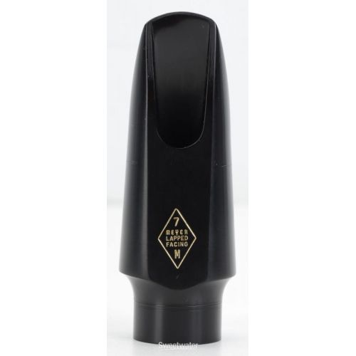  Meyer SMR-7MM Hard Rubber Soprano Saxophone Mouthpiece - 7M Medium Facing Used