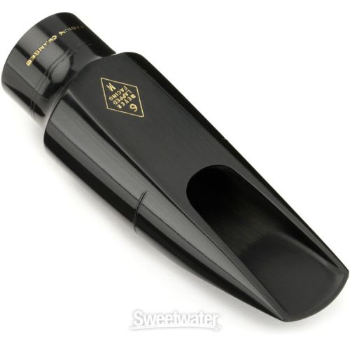  Meyer AMR-6MM Hard Rubber Alto Saxophone Mouthpiece - 6M Medium Facing