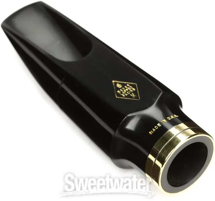  Meyer AMR-C-NY-6M Bros Connoisseur New York Hard Rubber Mouthpiece - 6M Demo
