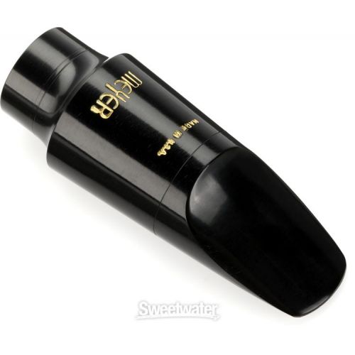  Meyer SMR-6MM Hard Rubber Soprano Saxophone Mouthpiece - 6M Medium Facing