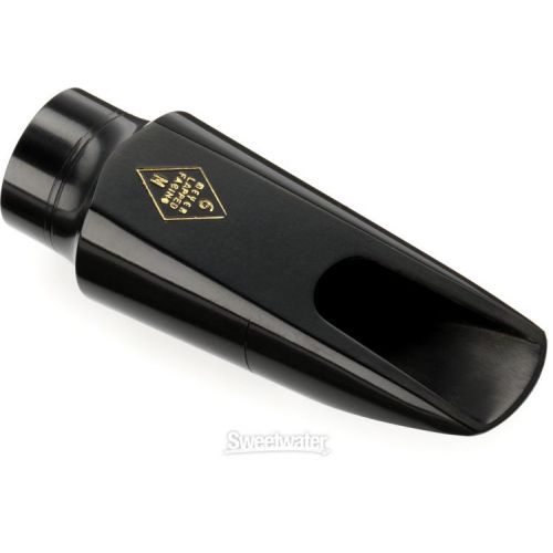  Meyer SMR-6MM Hard Rubber Soprano Saxophone Mouthpiece - 6M Medium Facing