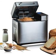 [아마존베스트]Meykey Bread Maker Baking Meister Bread Maker with 19 Programmes for 500 g - 1000 g Bread Weight, 710 W, 15 Hours Timing Function, Keep Warm Function, Viewing Window and LED Screen