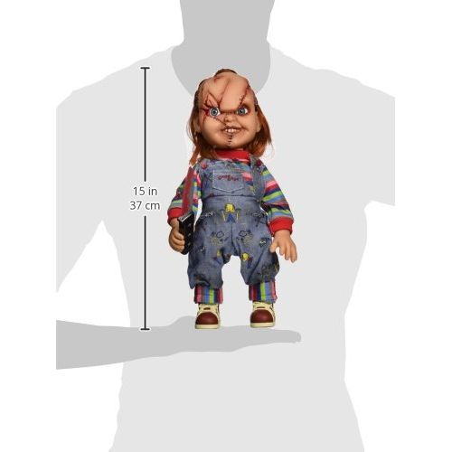  Mezco Toyz Childs Play Talking Mega Scale Chucky Action Figure, 15