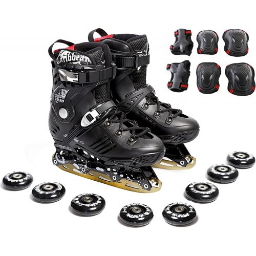  mfw@wewe Inline Skates Adult Professional Durable Roller Skates Beginner Mens and Womens Roller Skates Adult Fitness Inline Skate Roller Skates Professional