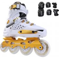 mfw@wewe Roller Skates Professional Inline Skates Outdoor Roller Skates Fashion Skates for Girls and Boys Comfortable Breathable Skates Beginner Fitness 35-44 Yards