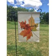 /Mhdesigns2017 Fall Garden Flag, Autumn Garden Flag, Fall Foiliage Flag, Personalized Flag, Custom Flag, Personalized Fall Flag, Personalized Autumn Flag