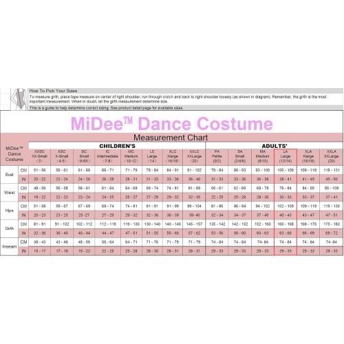  MiDee Lyrical Dress 2 Pieces Dance Costumes Floral Sequins Highlow Neck Side Waist Open Drap Skirt