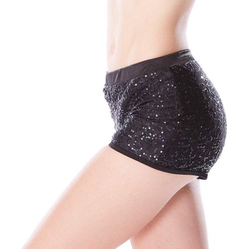  MiDee Dance Shorts Full Sequins with Trims