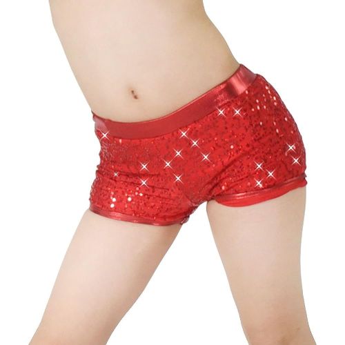 MiDee Dance Shorts Full Sequins with Trims
